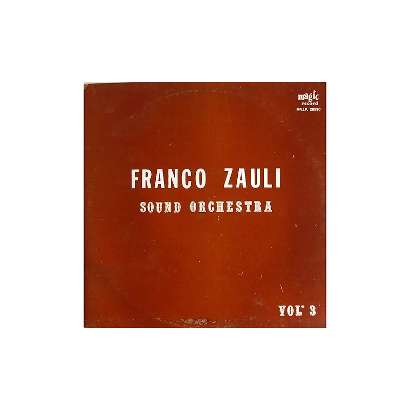 Franco Zauli - Sound Orchestra Vol. 3 MR.LP.28590