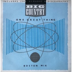Big country - One great thing (includes 1986 Almanac & Discography) BIG CX33