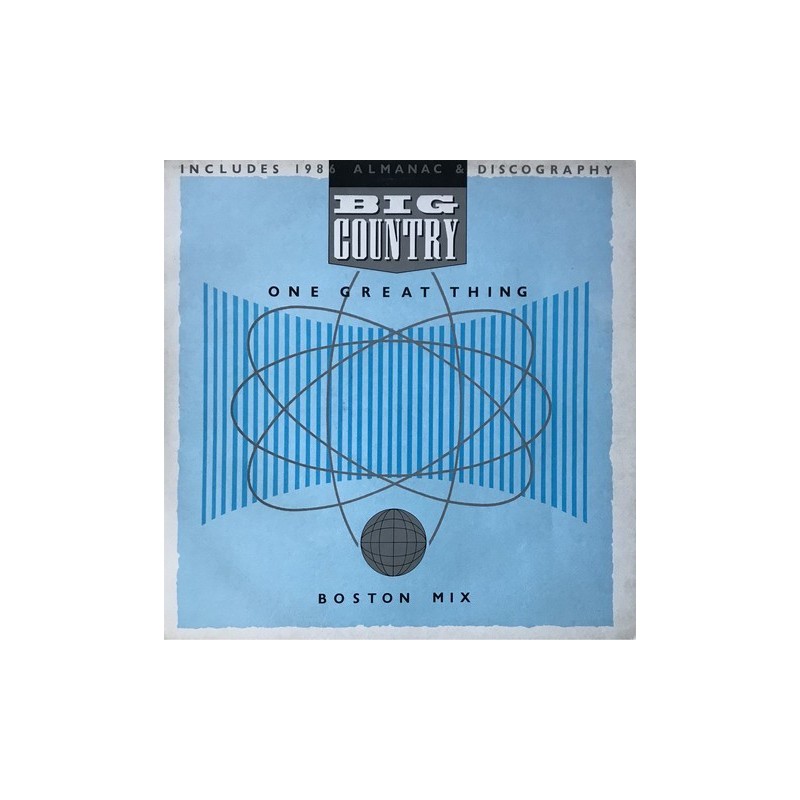 Big country - One great thing (includes 1986 Almanac & Discography) BIG CX33