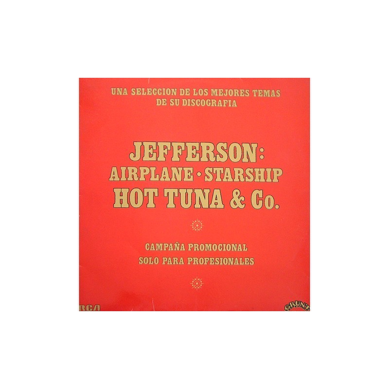 Jefferson Airplane / Starship / Hot Tuna & co. - Promocional ESP-1015