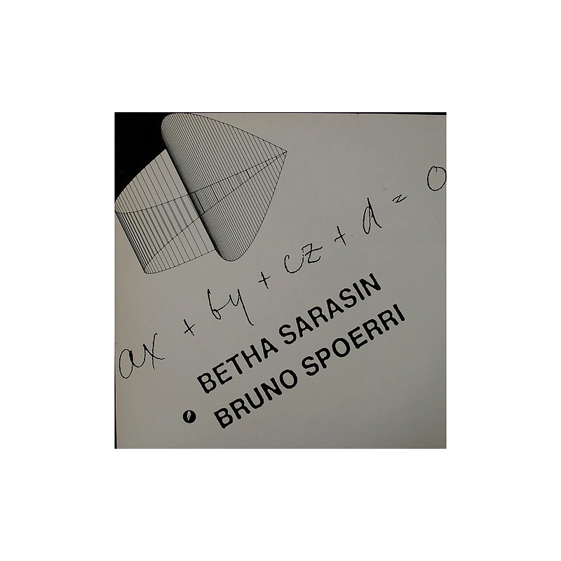 B. Spoerri / B. Sarasin - ax + by + cz + d  0 MOR 32 027