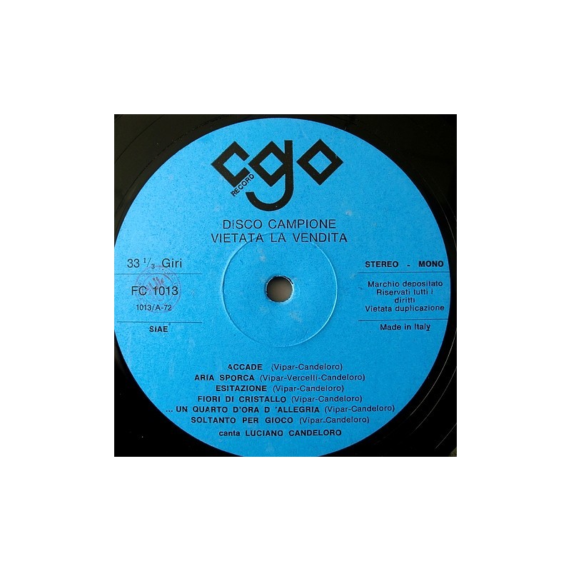 Luciano Candeloro - Luciano candeloro FC 1013