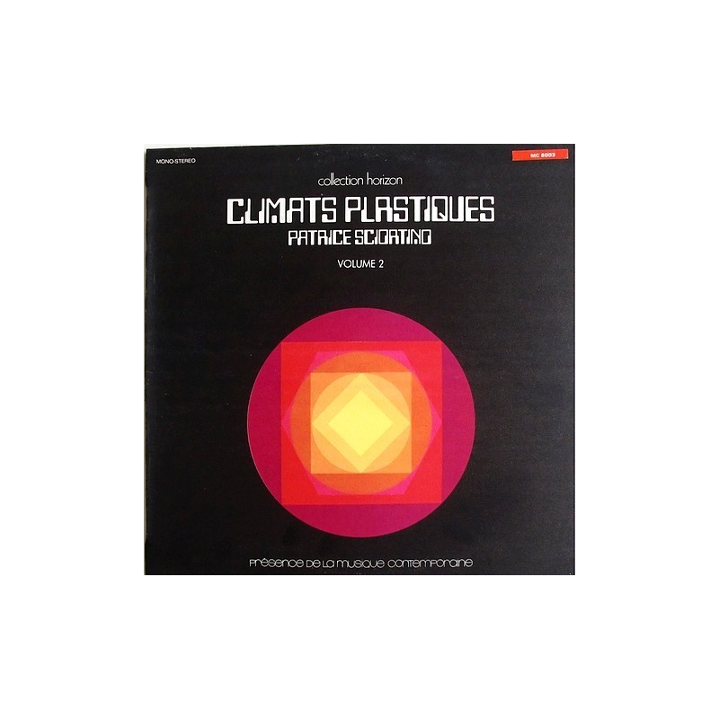 Patrice Sciortino - Climats Plastiques 2 MC 8003
