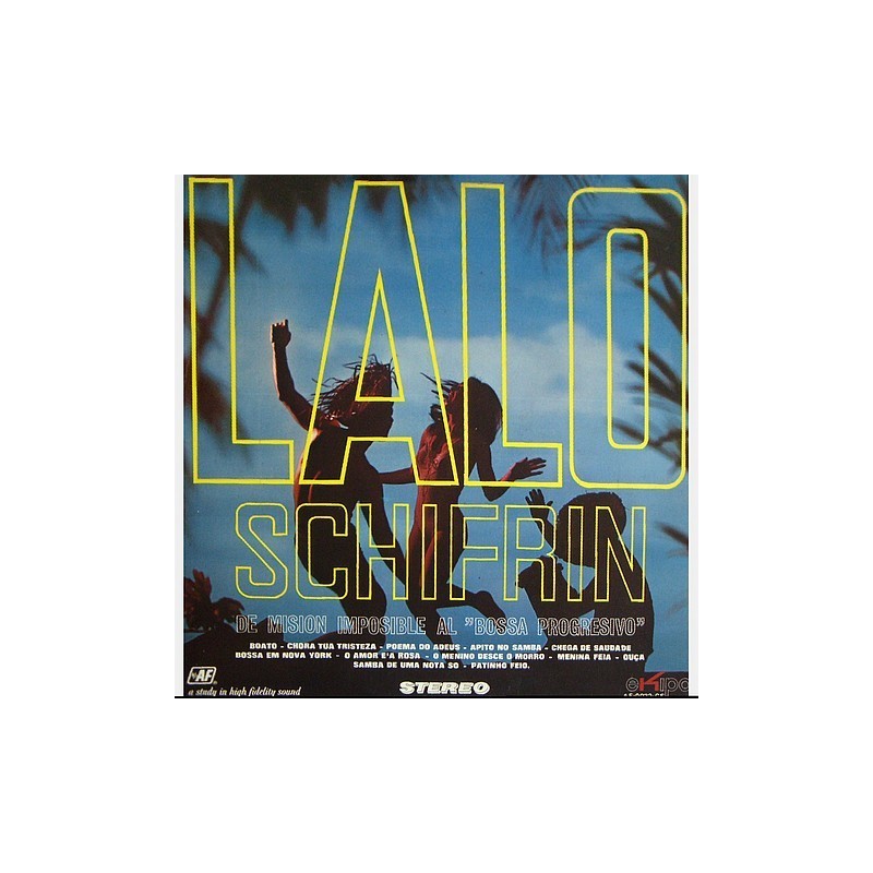Lalo Schifrin - de mision imposible al bossa progresivo AF-9032-GS