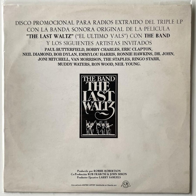 The Band - The Last Waltz CP 308