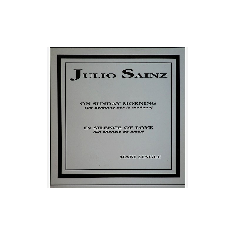 Julio Sainz - One Sunday Morning DPN-001