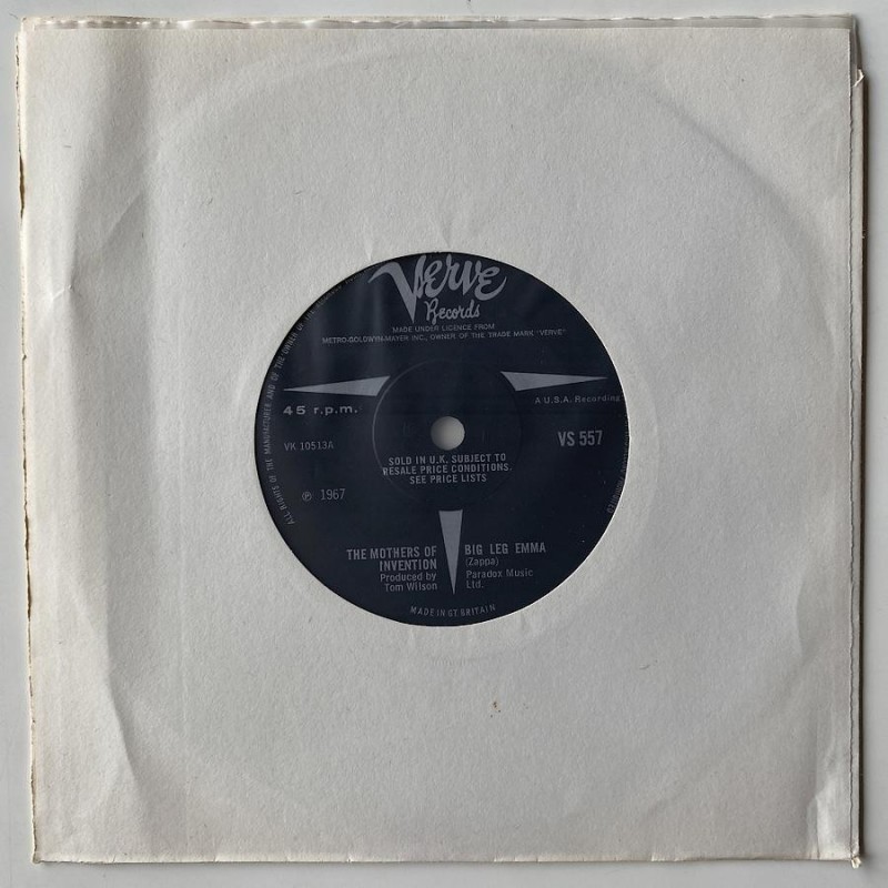 Mothers of Invention - why don't you do me right VS 557