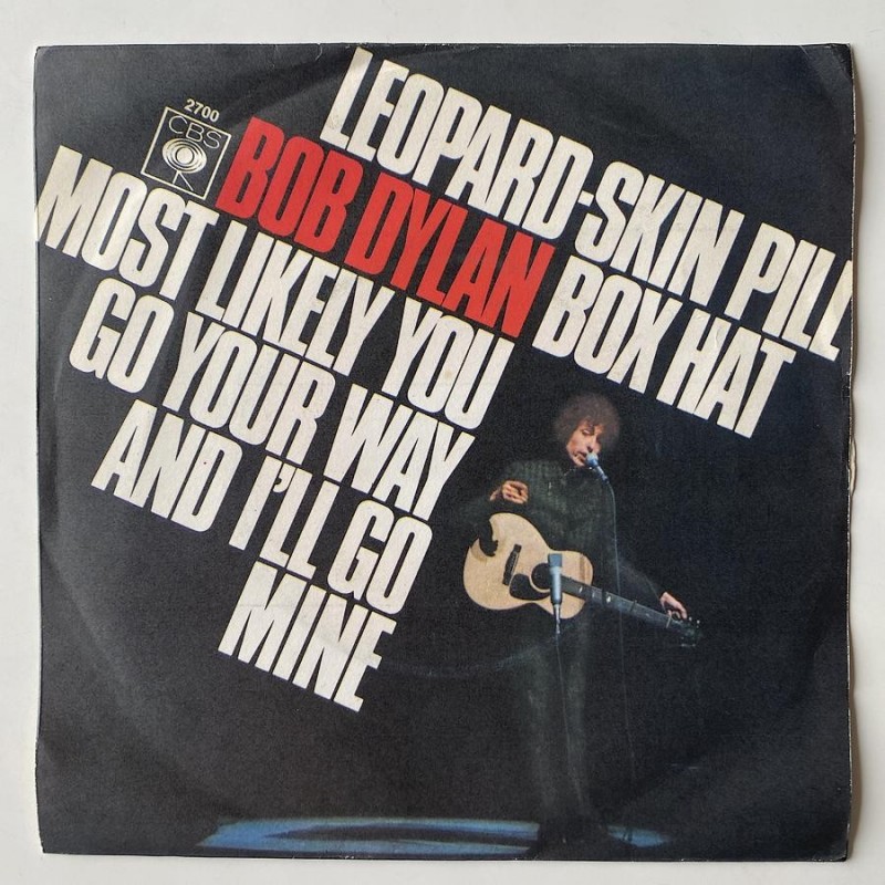 Bob Dylan  - Leopard Skin Pill Box Hat 2700