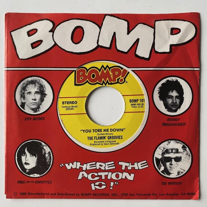 Flamin' Grovies - Him or me BOMP 101