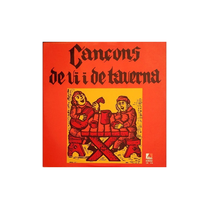 Jaume Arnella - Cançons de vi i de Taverna CM 416