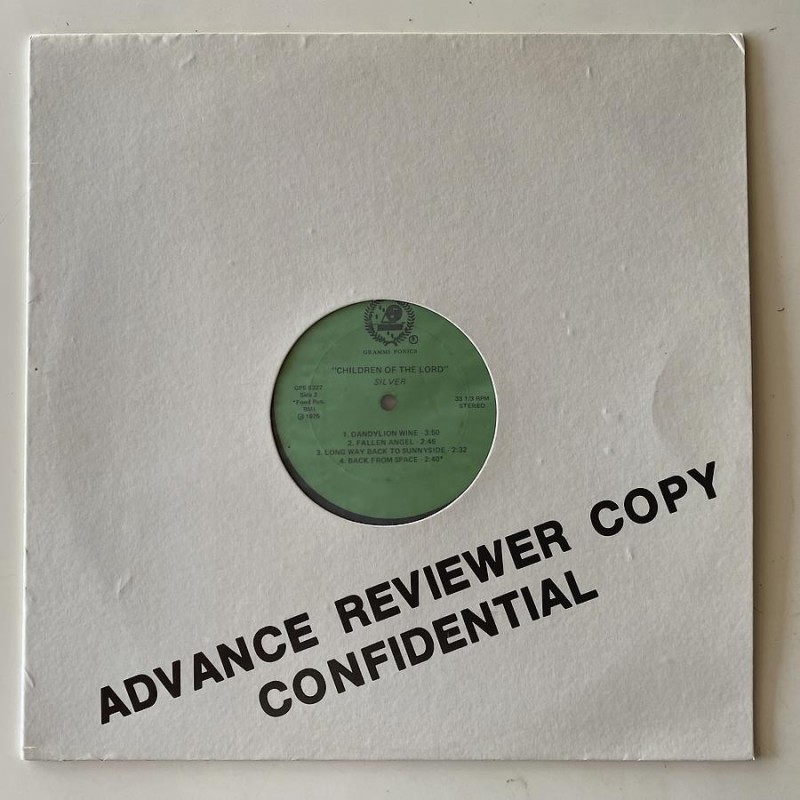 Silver - Children of the lord GPS 8322