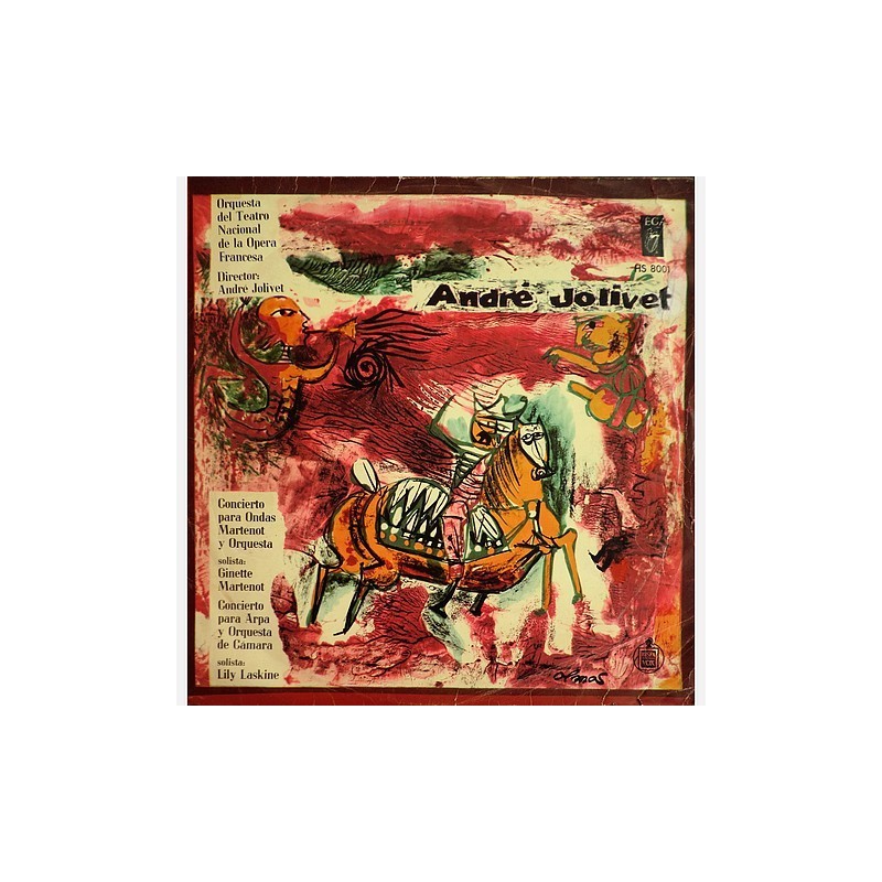 Andre Jolivet - Concierto para ondas Martenot y Orquesta HS -8001 30 VBG 144