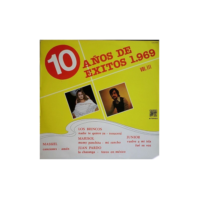 Various Artists - 10 años de éxitos 1969 - Vol.3 CAU-470