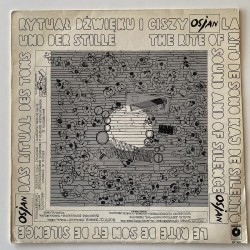 Osjan - The Rite of Sound and Silence SX 2609
