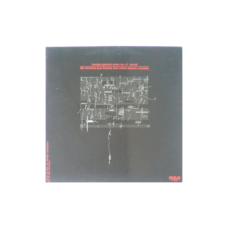 Francisco Guerrero / Felix Ibarrondo - 3er. concurso Arpa de Oro RL-35137