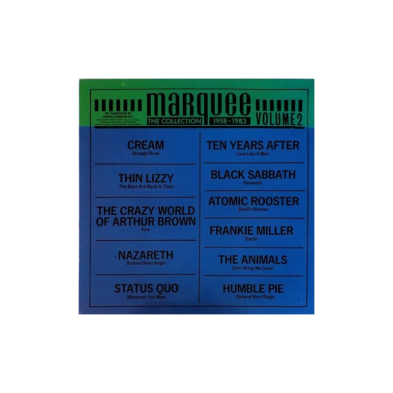 Various Artists - The marquee collection Vol.2 VLP-80