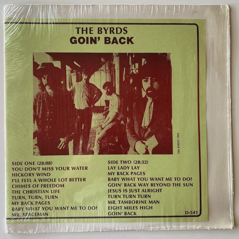 Byrds - Goin Back CANYON A-B