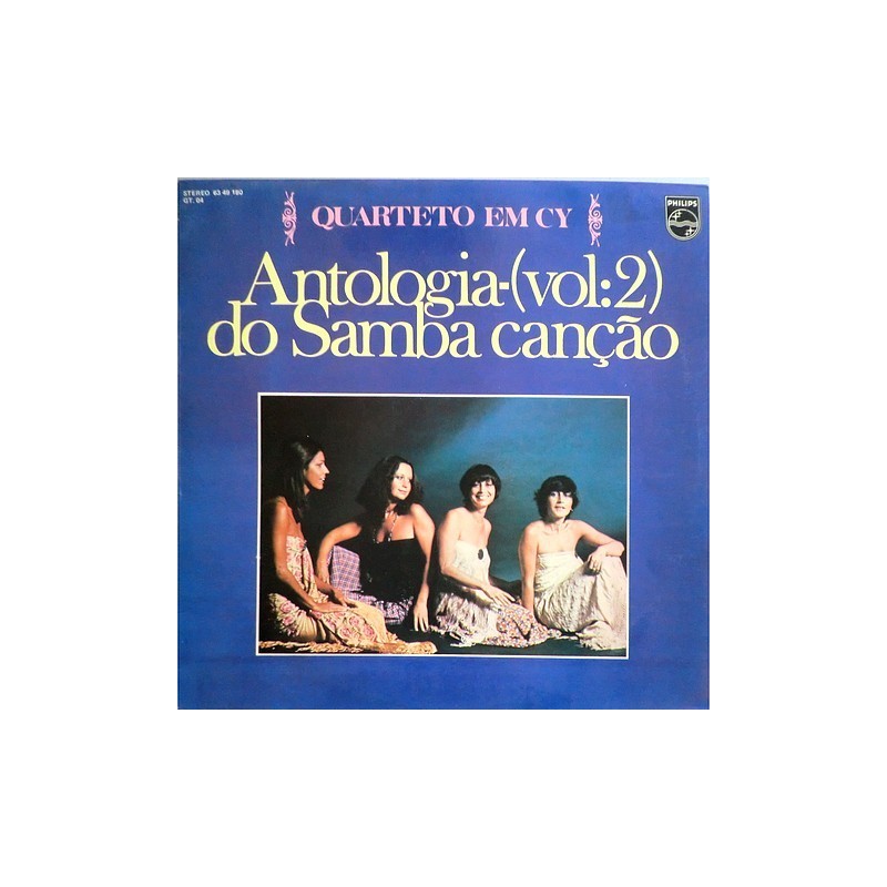 Quarteto EM CY - Antologia do samba cançao vol. 2 63 49 180 GT.04