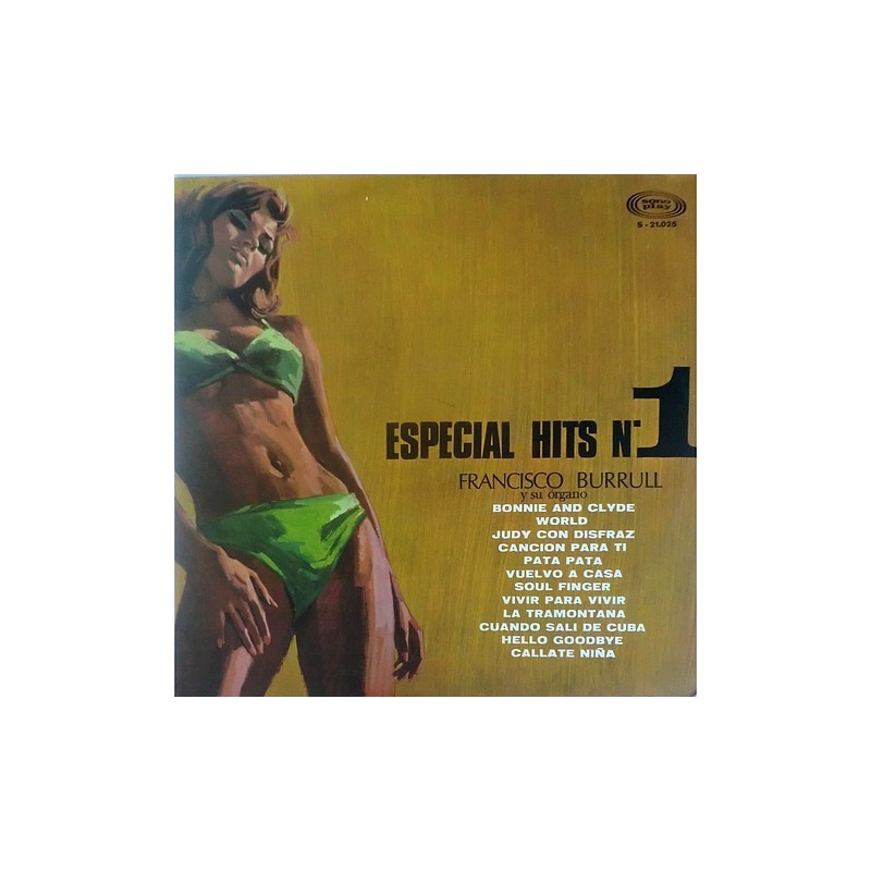 Francesc Burrull - Especial hits nº 1 S-21.025