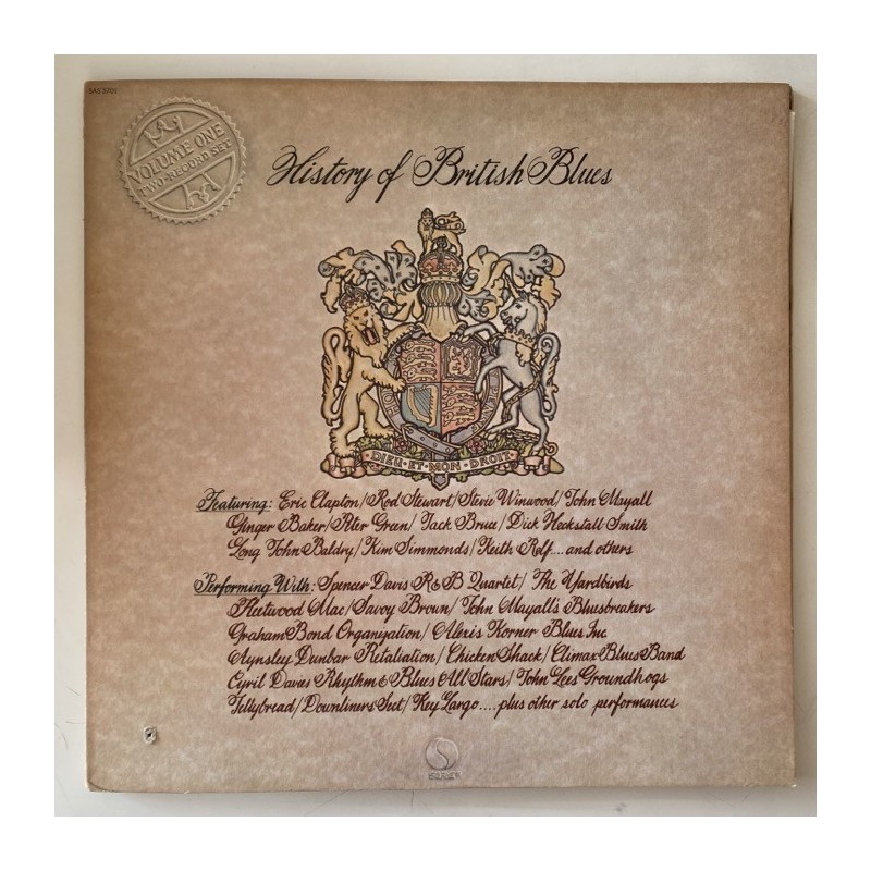 Various Artist - History of British Blues SAS 3701