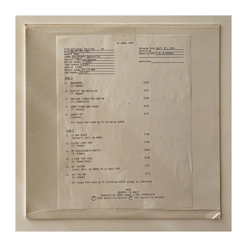 NRBQ - Gooves in Orbit 1-23817