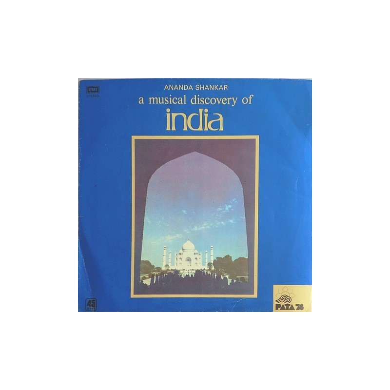 Ananda Shankar - A  musical discovery of India S/45NLP 2002