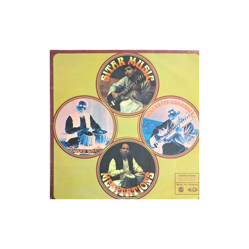 Faiyaz Khan / Debabrata Chaudhuri - Sitar Music / Meditations MFP 2101