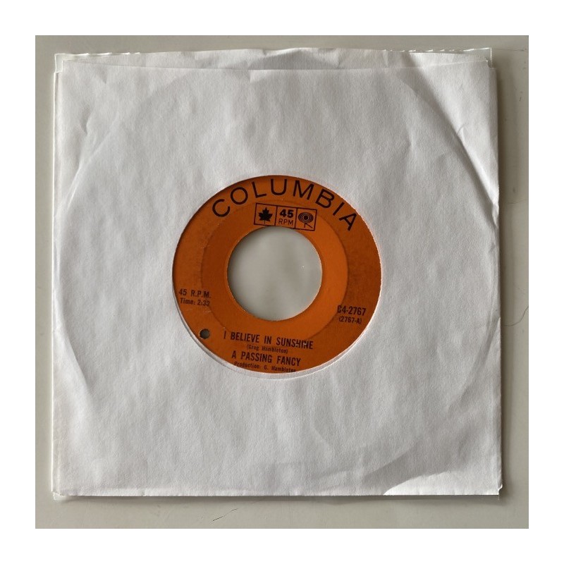 A Passing Fancy - I believe in Sunshine C4-2767