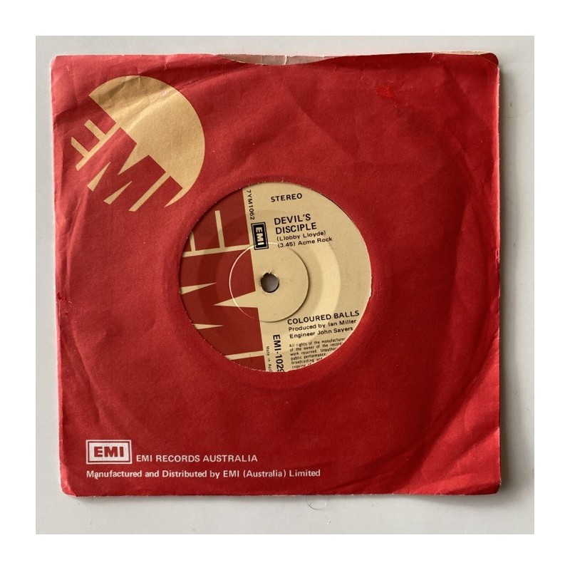 Coloured Balls - Mess of the Blues EMI. 10297