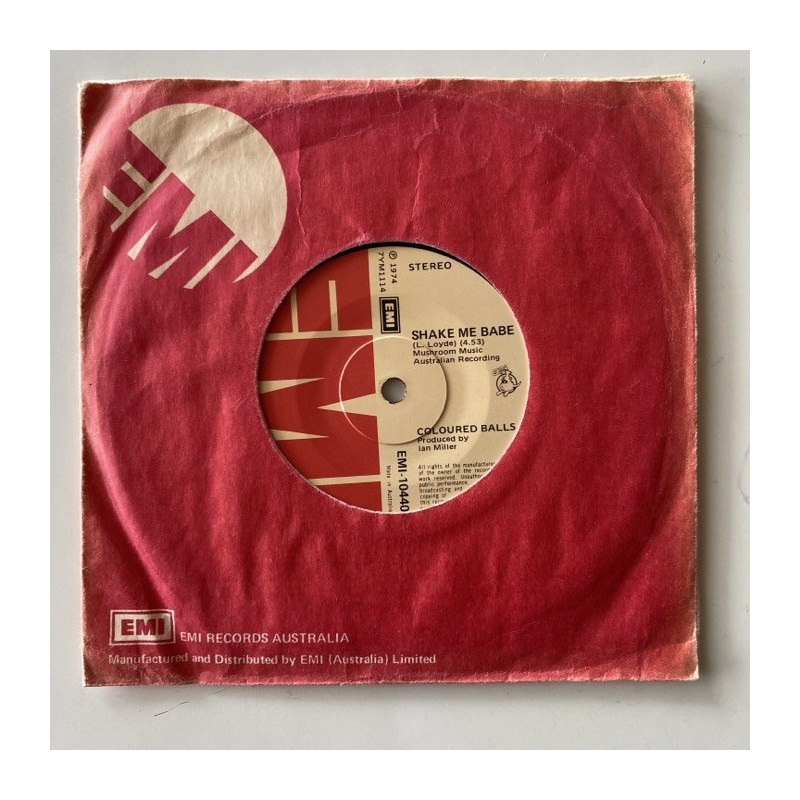 Coloured Balls - Love you Baby EMI. 10440