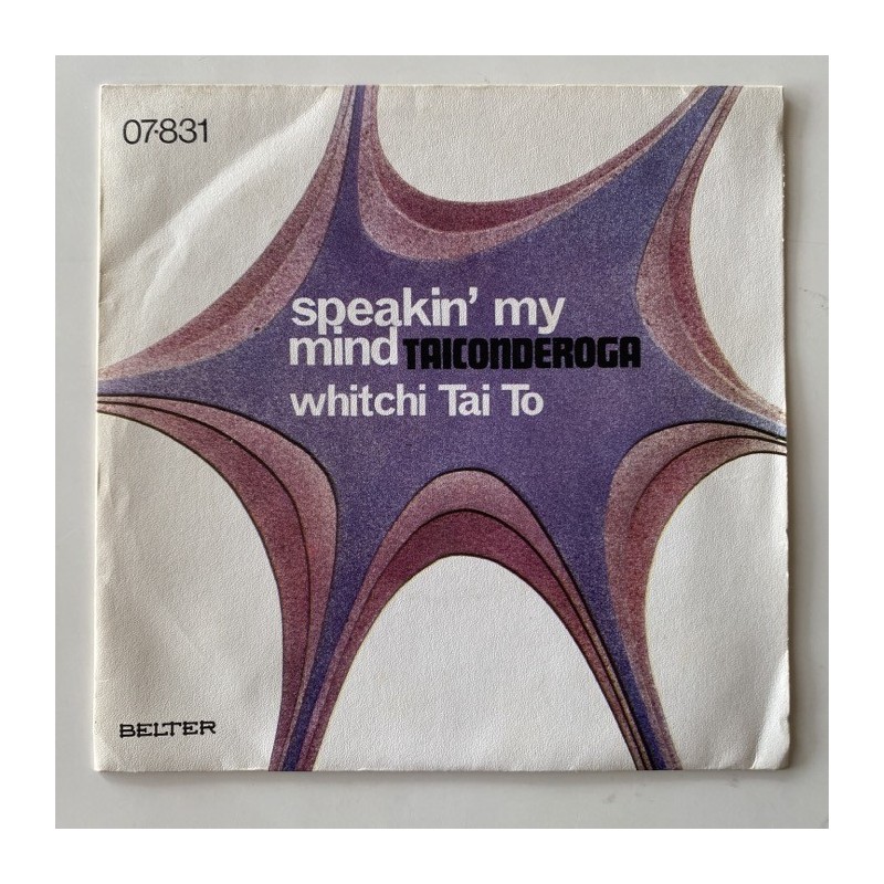 Taiconderoga - Speakin’ my mind 07-831