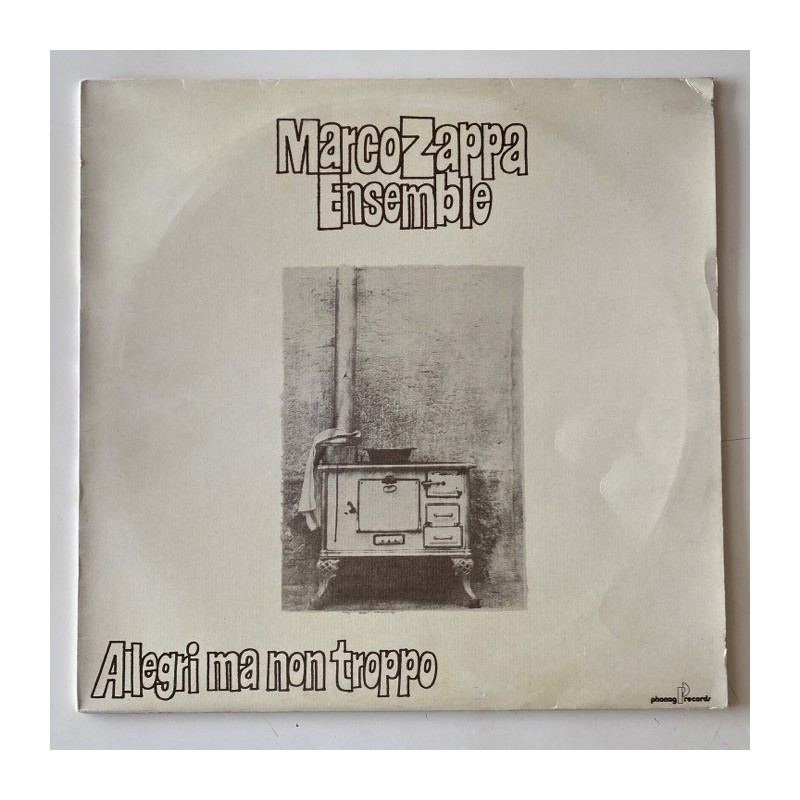 Marco Zappa Ensemble - Allegri ma non Tropo P1207