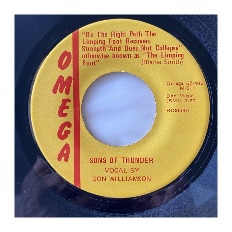 Sons of Thunder - The limping foot 67-406