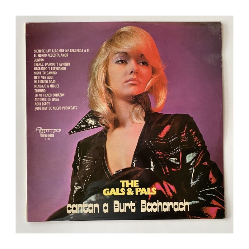 Gals & Pals - Cantan a Burt Bacharach L-76