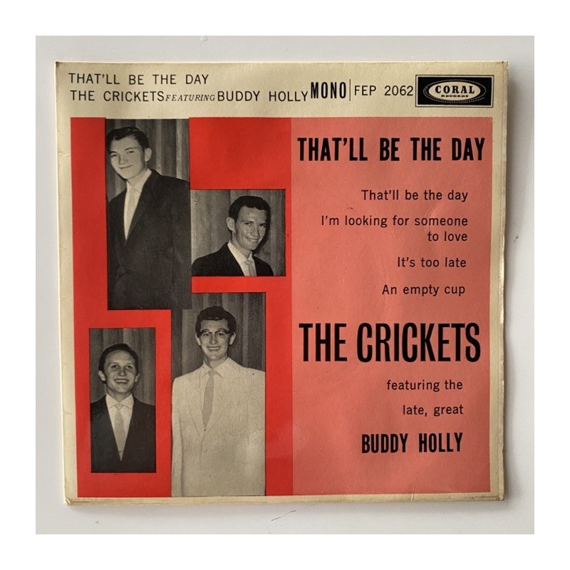 The Crickets featuring Buddy Holly - That’ll be the Day FEP 2062