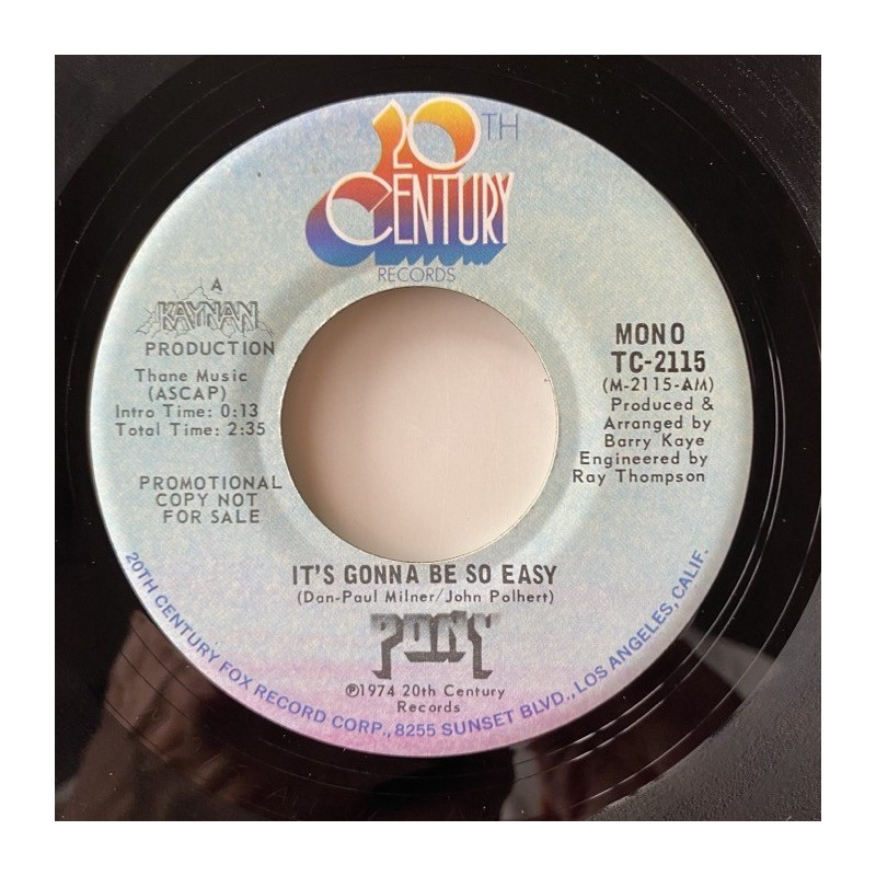 Pony - It’s gonna be so easy TC-2115