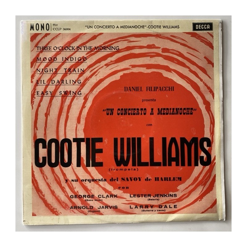 Cootie Williams - Un Concierto a Medianoche CCLP 36004