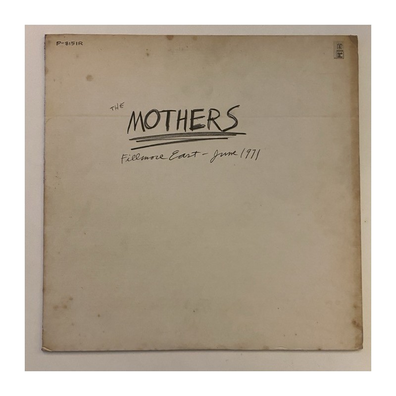 Mothers of Invention / Zappa - Fillmore East - June 1971 P-8151R