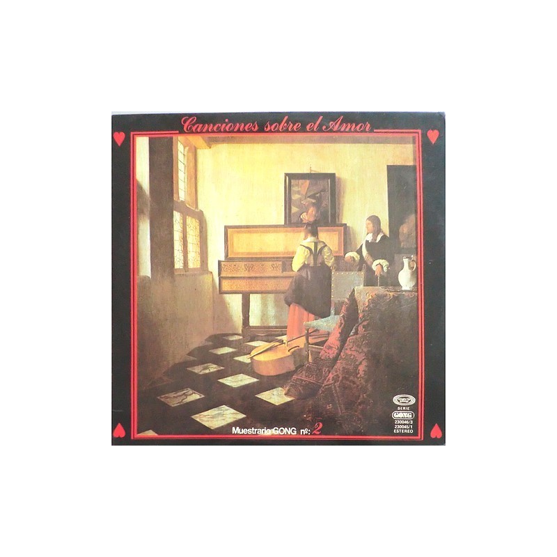 Various Artists - Canciones sobre el Amor -muestrarion Gong nº2 S-23.0046/3 S-23.0045