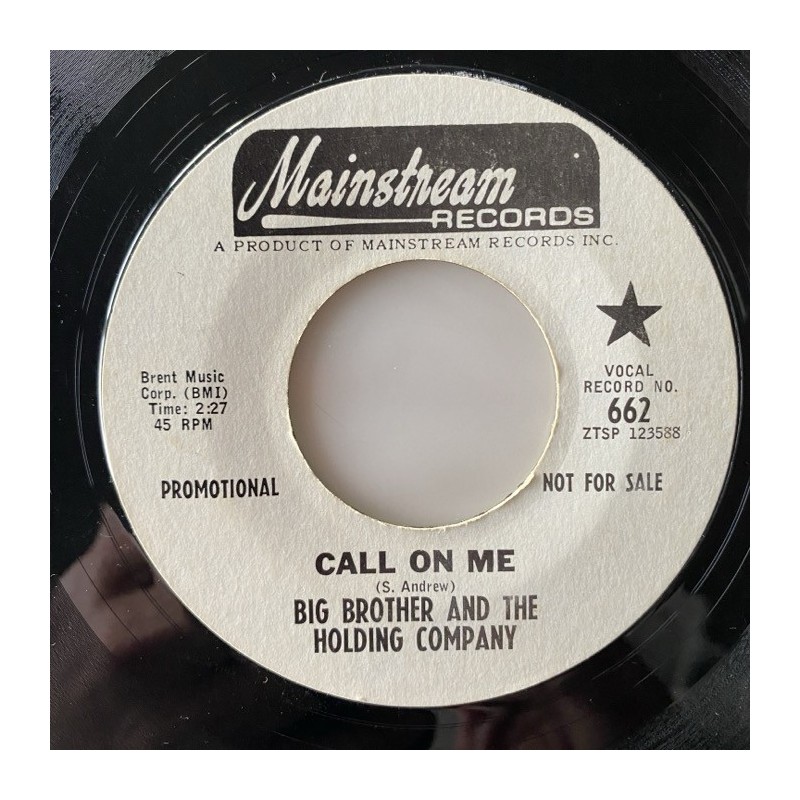 Big Brother & the Holding Company - Down on me 662