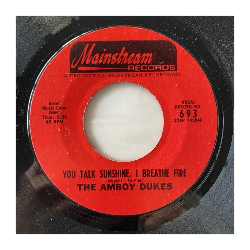 Amboy Dukes - You talk sunshine