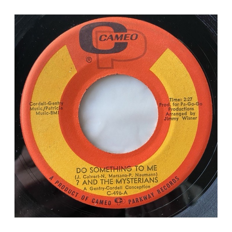 ? And the Mysterians - Do Something to me C-496