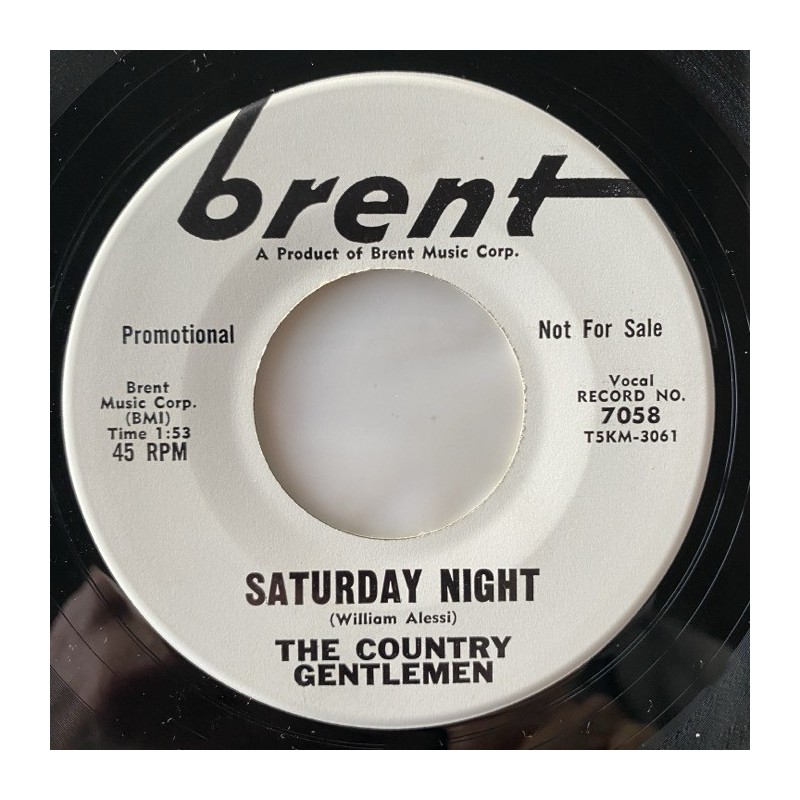 The Country Gentlemen - Saturday Night 7058