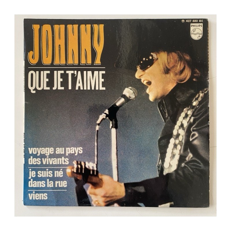 Johnny Hallyday - Que Je T’Aime 437 480 BE