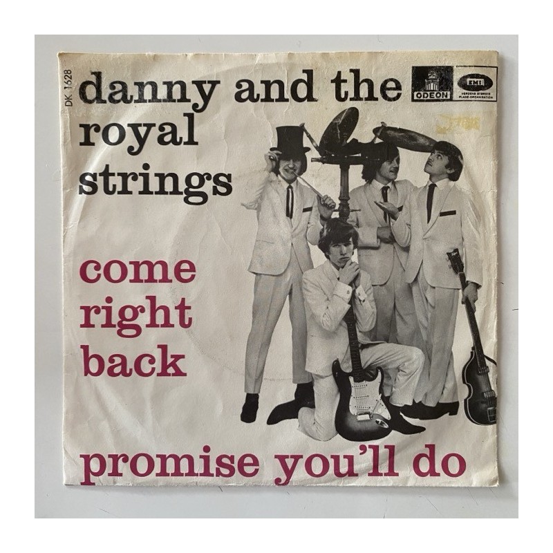 Danny and the Royal Strings - Come Right Back DK 1628
