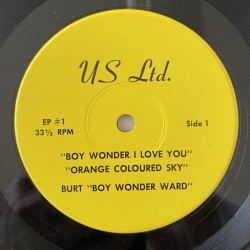 Burt “Boy Wonder Ward” - Boy Wonder I love you EP #1