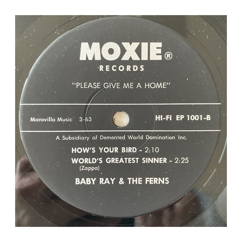 Ned & Nelda / Baby Ray and the Ferns - Please Give me a home HI-FI EP 1001