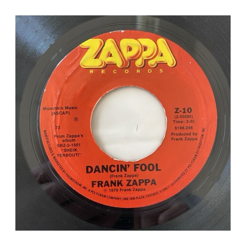 Frank Zappa - Dancin’ Fool Z-10