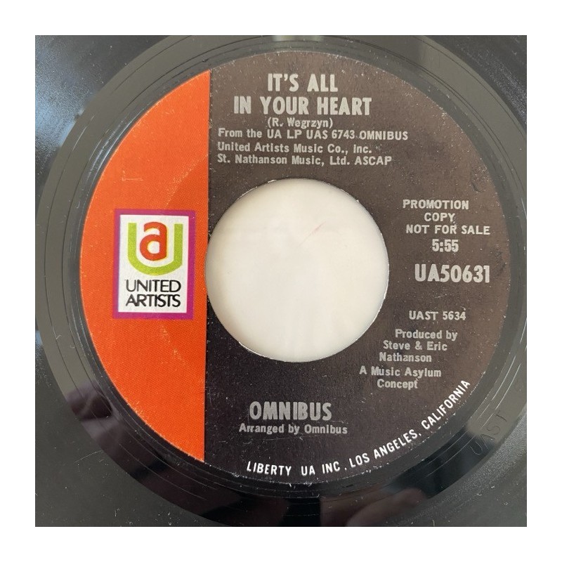 Omnibus - The Man Song UA50631