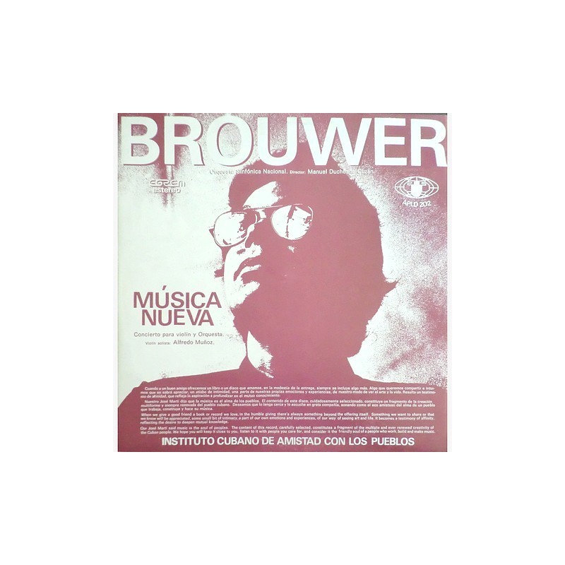 Leo Brouwer - Musica Nueva APLD 202